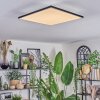 Barullu Lampa sufitowa, Panel LED Czarny, Biały, 1-punktowy
