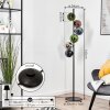 Gastor kula świetlna, lampa stojąca 34 cm niebeieski, chrom, zielony, miedziany, przydymiony, 6-punktowe