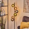 Gastor kula świetlna, lampa stojąca 34 cm niebeieski, chrom, zielony, miedziany, przydymiony, 6-punktowe
