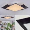 Barullu Lampa sufitowa, Panel LED Czarny, Biały, 1-punktowy