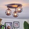 Chehalis Lampa sufitowa, Kula świetlna 30.5 cm Przydymiony, 3-punktowe