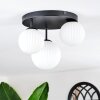 Chehalis Lampa sufitowa, Kula świetlna 30 cm Biały, 3-punktowe