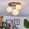Chehalis Lampa sufitowa, Kula świetlna 30 cm Biały, 3-punktowe