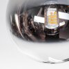 Chehalis Lampa sufitowa, Kula świetlna 30.5 cm Chrom, Przezroczysty, Przydymiony, 3-punktowe