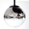 Chehalis Lampa sufitowa, Kula świetlna 30.5 cm Chrom, Przezroczysty, Przydymiony, 3-punktowe