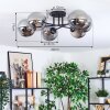 Gastor Lampa sufitowa, Kula świetlna Przydymiony, 6-punktowe