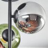Gastor lampa sufitowa, kula świetlna 32 cm niebeieski, chrom, zielony, przezroczysty, miedziany, przydymiony, 4-punktowe