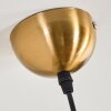 Ripoll lampa wisząca, kula świetlna, lampa wisząca złoty, 1-punktowy