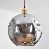 Ripoll lampa wisząca, kula świetlna, lampa wisząca złoty, 1-punktowy