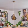 Ripoll lampa wisząca, kula świetlna, lampa wisząca złoty, 1-punktowy
