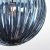 Chehalis Lampa sufitowa, Kula świetlna 30 cm Niebeieski, Zielony, W kolorze miedzi, 3-punktowe