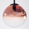 Chehalis lampa sufitowa, kula świetlna 33.5 cm niebeieski, zielony, przezroczysty, miedziany, 3-punktowe