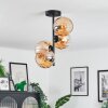 Koyoto Lampa sufitowa, Kula świetlna 31 cm W kolorze bursztynu, 4-punktowe