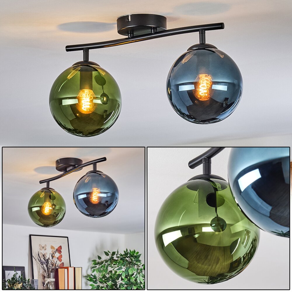 Gastor Lampa sufitowa, Kula świetlna Niebeieski, Zielony, 2-punktowe main product photo