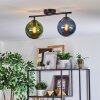 Gastor Lampa sufitowa, Kula świetlna Niebeieski, Zielony, 2-punktowe Gastor Lampa sufitowa, Kula świetlna Niebeieski, Zielony, 2-punktowe