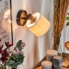 Bassagoda Lampa ścienna, Spot ścienny Czarny, 1-punktowy