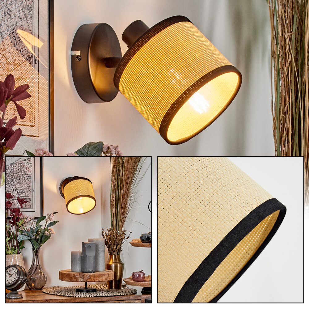 Chellas Lampa ścienna, Spot ścienny Czarny, 1-punktowy main product photo