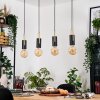 Veria Lampa wisząca, Lampa wisząca Mosiądz, Czarny, 4-punktowe