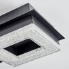 Walon Lampa sufitowa LED Czarny, 1-punktowy