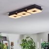 Walon Lampa sufitowa LED Czarny, 1-punktowy