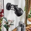 Tylar Lampa ścienna, Spot ścienny Czarny, 1-punktowy
