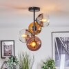 Koyoto lampa sufitowa, kula świetlna 31 cm złoty, przezroczysty, miedziany, przydymiony, 4-punktowe