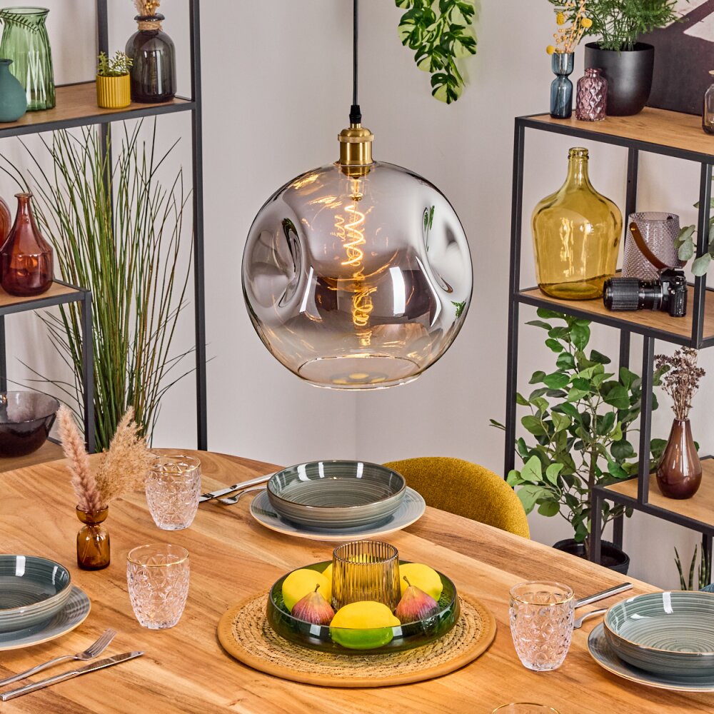 Ripoll Lampa wisząca, Kula świetlna, Lampa wisząca Złoty, 1-punktowy main product photo