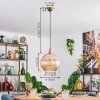 Koyoto Lampa wisząca, Kula świetlna, Lampa wisząca Złoty, 1-punktowy Koyoto Lampa wisząca, Kula świetlna, Lampa wisząca Złoty, 1-punktowy