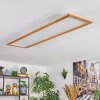 Belan lampa sufitowa, panel LED kolory naturalne, biały, 1-punktowy