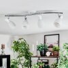 Starkeryd Lampa sufitowa, Spot sufitowy Chrom, Biały, 4-punktowe
