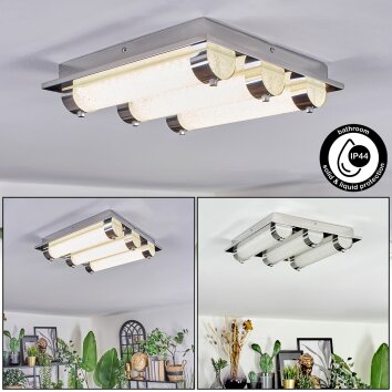 Zamar Lampa sufitowa LED Chrom, 3-punktowe