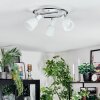 Starkeryd Lampa sufitowa, Spot sufitowy Chrom, Biały, 3-punktowe