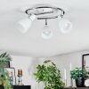 Starkeryd Lampa sufitowa, Spot sufitowy Chrom, Biały, 3-punktowe