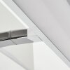 Banek Lampa oświetlająca lustro, Lampa ścienna LED Chrom, 1-punktowy, Zmieniacz kolorów