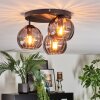 Koyoto Lampa sufitowa, Kula świetlna Przydymiony, 3-punktowe