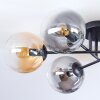 Gastor lampa sufitowa, kula świetlna bursztynowy, przezroczysty, przydymiony, 6-punktowe