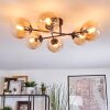 Gastor lampa sufitowa, kula świetlna bursztynowy, przezroczysty, 6-punktowe