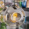 Ripoll lampa wisząca, kula świetlna, lampa wisząca bursztynowy, przezroczysty, przydymiony, 6-punktowe