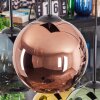 Koyoto lampa wisząca, kula świetlna, lampa wisząca niebeieski, złoty, zielony, miedziany, 6-punktowe