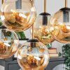 Gastor Lampa sufitowa, Kula świetlna Złoty, Czarny, 5-punktowe