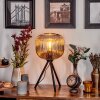 Trion Lampa stołowa Czarny, 1-punktowy
