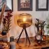 Trion Lampa stołowa Czarny, 1-punktowy