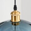 Ripoll lampa wisząca, kula świetlna, lampa wisząca złoty, 1-punktowy