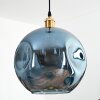 Ripoll lampa wisząca, kula świetlna, lampa wisząca złoty, 1-punktowy