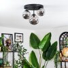 Chehalis Lampa sufitowa, Kula świetlna 32 cm Przydymiony, 3-punktowe