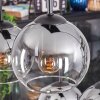 Koyoto lampa wisząca, kula świetlna, lampa wisząca przezroczysty, przydymiony, 6-punktowe