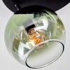 Koyoto Lampa sufitowa, Kula świetlna 30 cm Niebeieski, Zielony, Przezroczysty, W kolorze miedzi, 3-punktowe