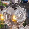 Ripoll Lampa wisząca, Kula świetlna, Lampa wisząca Przezroczysty, Przydymiony, 6-punktowe