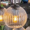 Koyoto lampa wisząca, kula świetlna, lampa wisząca bursztynowy, przezroczysty, 6-punktowe