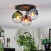 Gastor lampa sufitowa, kula świetlna niebeieski, zielony, przezroczysty, miedziany, 3-punktowe